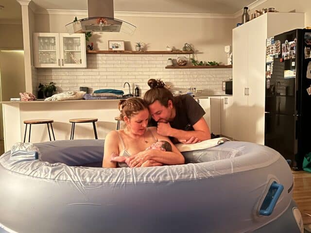 home water birth Australia